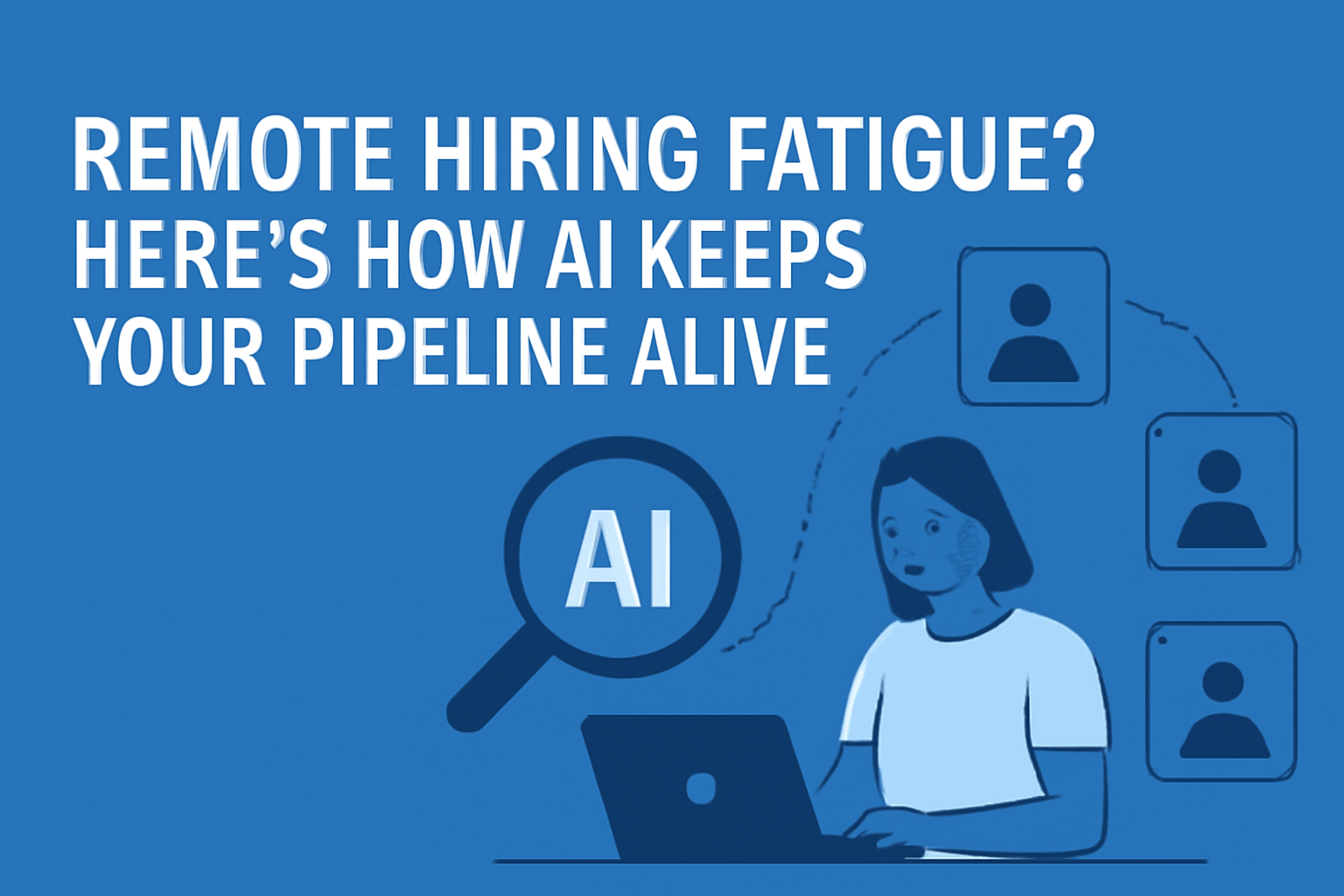 Remote Hiring Fatigue? Here’s How AI Keeps Your Pipeline Alive